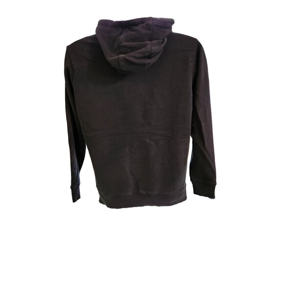 Under Armour Hoodie Small Black Pullover Logo Sweatshirt Athleisure - Picture 3 of 8